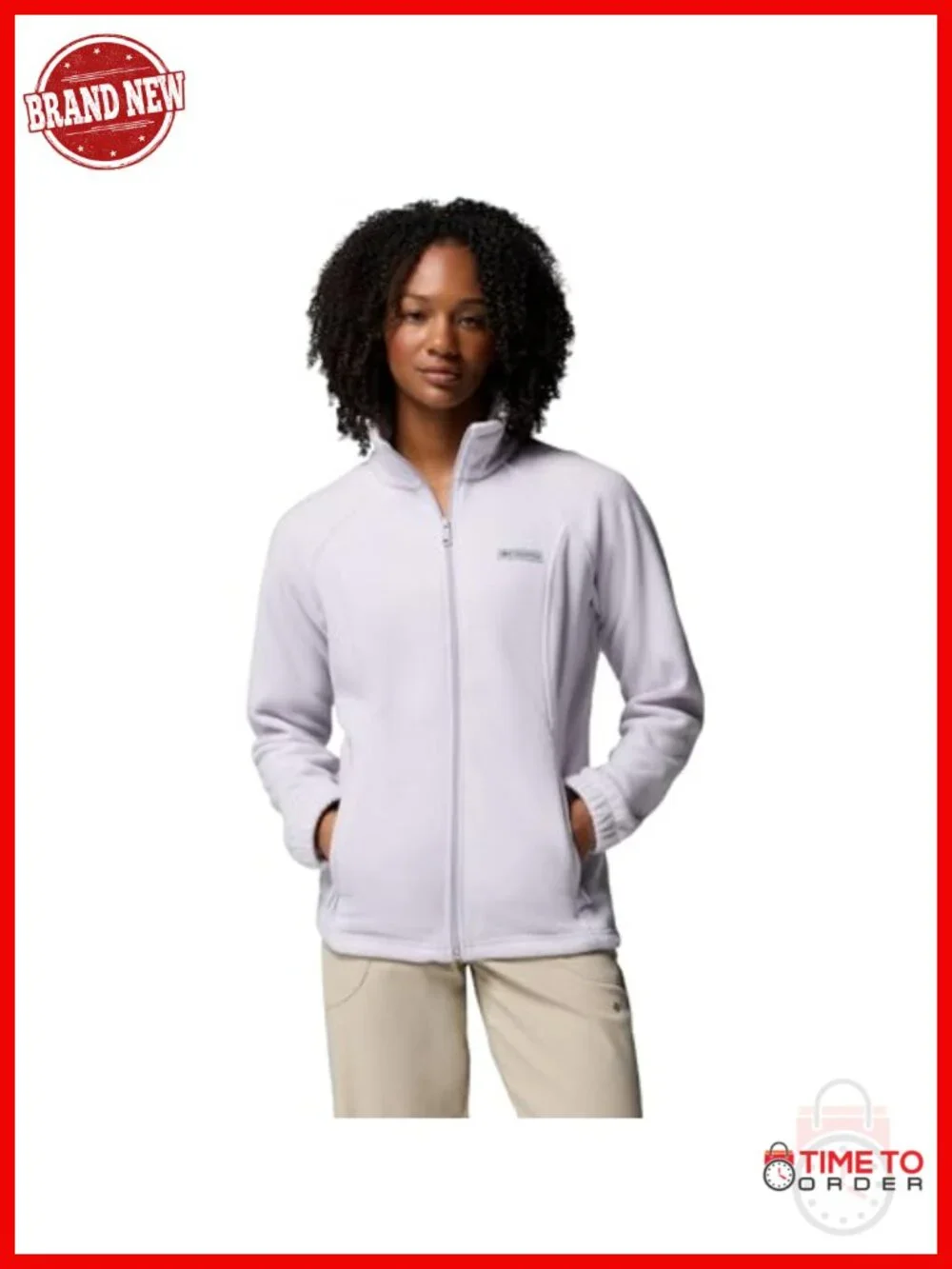 Full Zip Fleece Jacket - Soft Polyester MTR Filament
